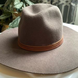 Brixton Brown Drover Wool Hat